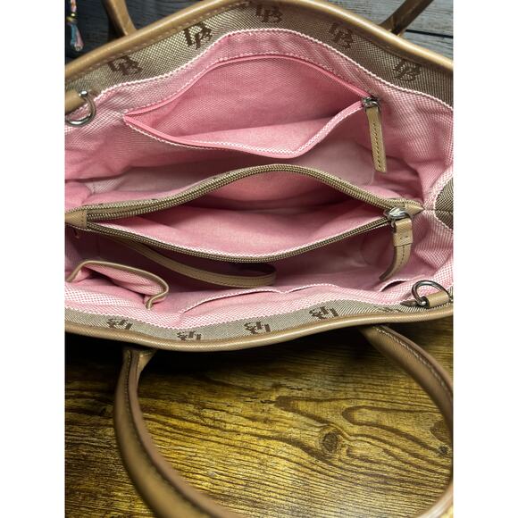 Dooney & Bourke Classic DB Monogram Shoulder Bag - Picture 8 of 8